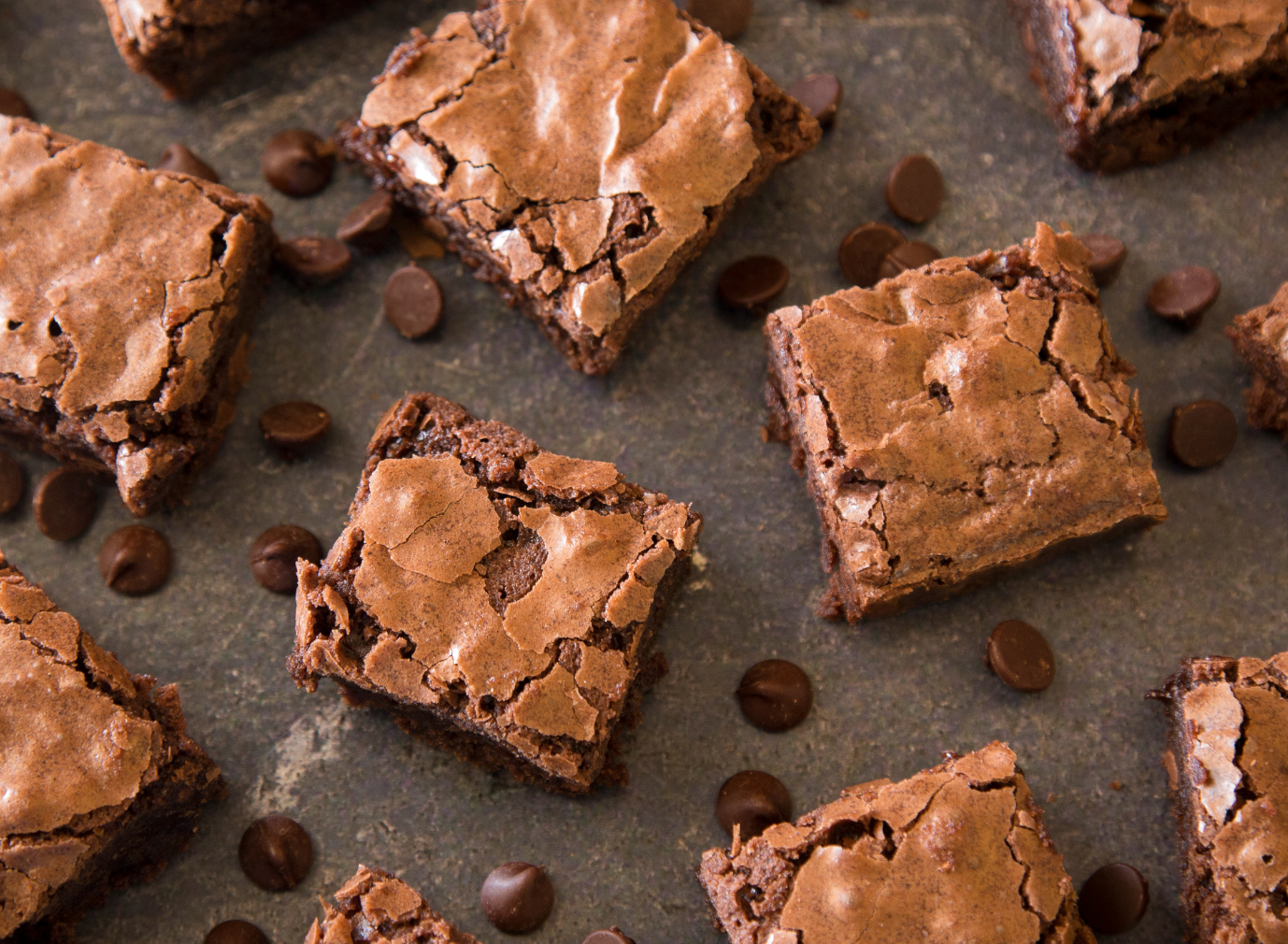 Brownie fondant au chocolat riche en fer 