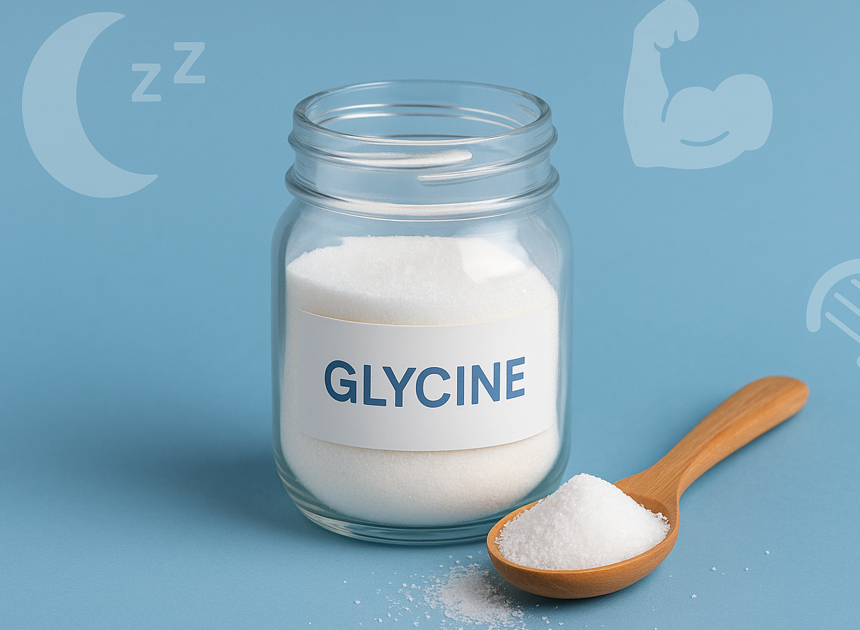 Glycine cristallisée : l’acide aminé méconnu qui booste votre bien-être