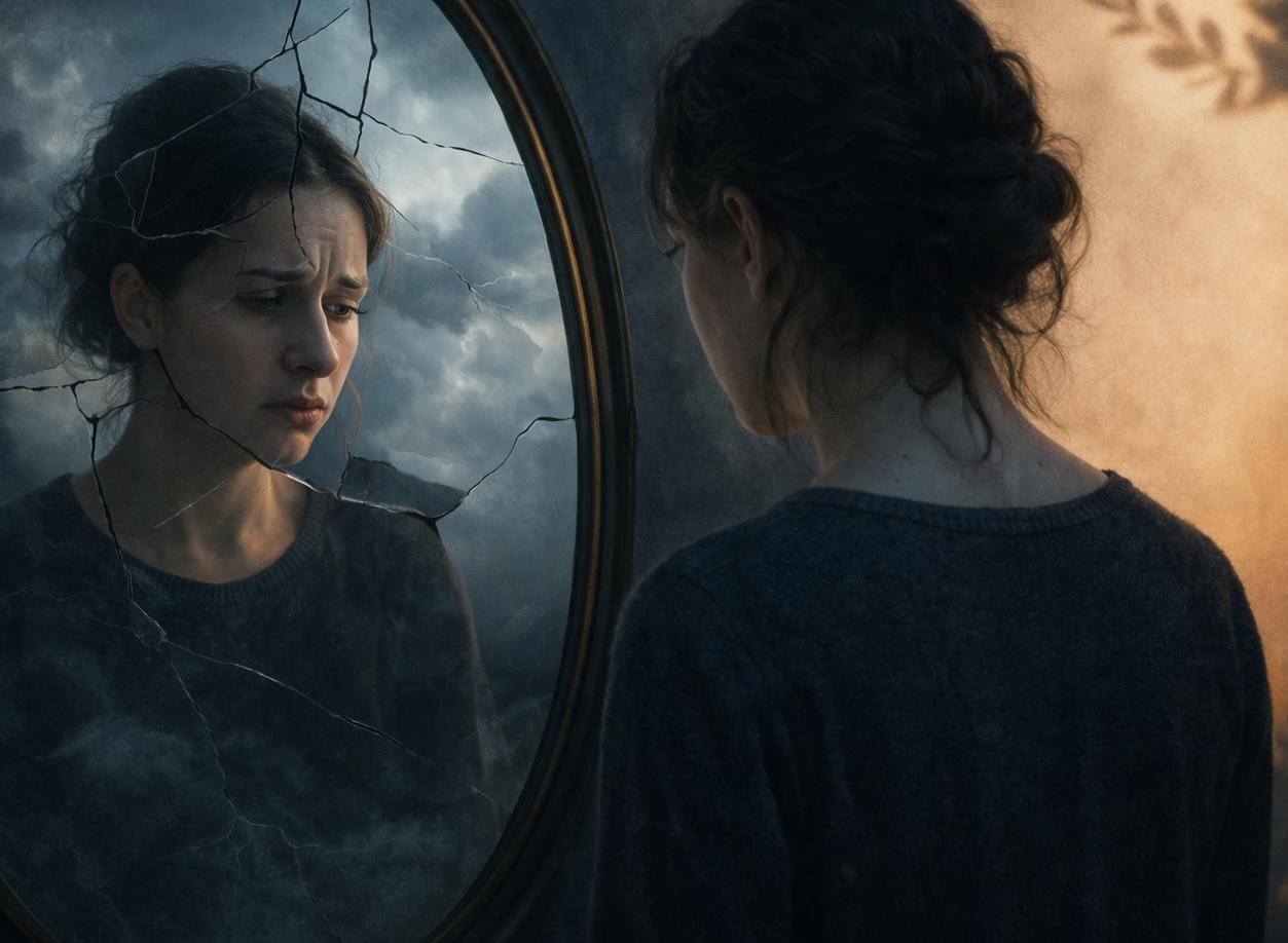 Quand la dépression déforme le regard sur soi