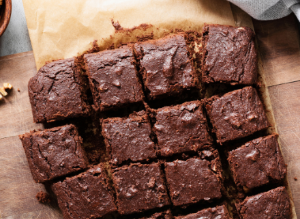 Brownie fondant au chocolat riche en fer 